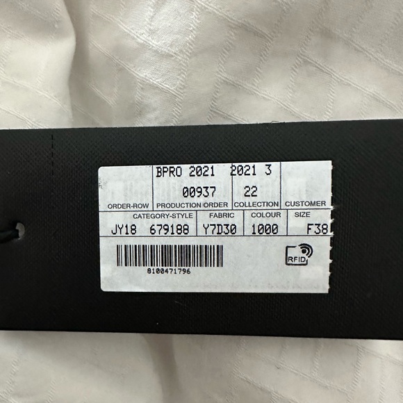 New with tags SAINT LAURENT Mini Skirt in Boucle Tweed with Faux-Fur - Picture 12 of 12